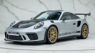 2019 Porsche 911 9912 GT3 RS Weissach  GT Silver Metallic  Walkaround  Engine amp Exhaust Sound [upl. by Worra]