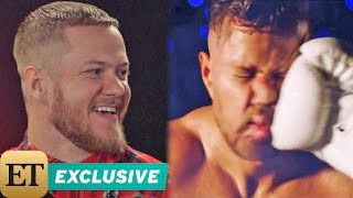 Imagine Dragons Dan Reynolds Punched 20 Times By Dolph Lundgren on Believer Talks Thunder [upl. by Nnairac]