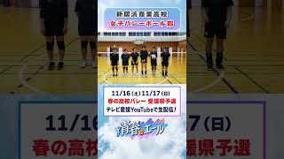 春高バレー県予選に向けて🏐 [upl. by Wayland]