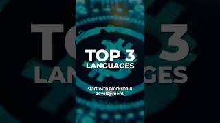 Top 3 languages for Blockchain Development  Programming Languages  Python  Java  Rust  shorts [upl. by Narda805]