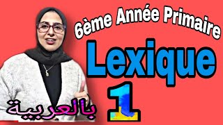 Lexique 1 Comment utiliser le dictionnaire شرح بالعربية [upl. by Nevag]