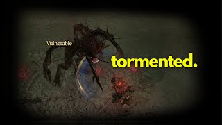 Season 4 SOLO Tormented ANDARIEL  Barbarian Build Diablo 4 [upl. by Janos99]