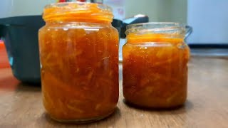 3Ingredient Homemade Orange Marmalade 🍊 🍊🍊 [upl. by Deegan]