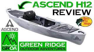 Review of the Ascend H12 Hybrid Kayak  Bass Pro Shops  Ascend Kayaks  PFD amp Paddle Package [upl. by Gould308]