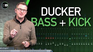 Using Ducker on Bass Guitar for More Kick Drum  Behringer X32 [upl. by Nemaj834]