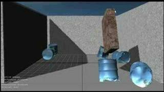 Ageia PhysX Deformable Objects Demonstration [upl. by Mair948]