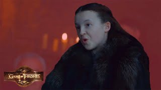 Lyanna Mormont Destroying People For 2 Minutes Straight [upl. by Kerat]