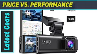 REDTIGER F7N 4K Dual Dash Cam Your Ultimate Vehicle Safety Companion [upl. by Viquelia83]