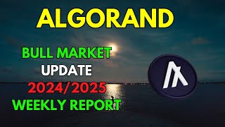 My ALGORAND COIN BullRun Price Prediction UPDATE for 20242025 [upl. by Lladnik]