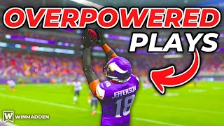 Top 5 Most Overpowered Plays in Madden 25 [upl. by Glialentn]