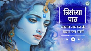 त्रिसंध्या पाठ  लीरिक्स एवं अर्थ सहित  Trisandhya  Lyrics with Meaning [upl. by Gladstone]