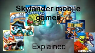 Skylanders mobile games ￼ [upl. by Evets]