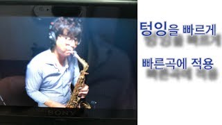 빠른곡들연주하는방법 빠른텅잉하는방법 32 [upl. by Sharla591]