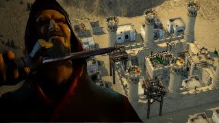 Stronghold Crusader 2 Skirmish  The Caliph vs SergiuHellDragoonHQ [upl. by Leahcimauhsoj]