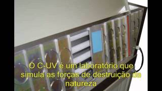 CUV  Teste de Intemperismo e Solidez a Luz [upl. by Arad]