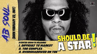 Should AB SOUL Be A Superstar In Rap By Now What Happened Stunted Growth Music [upl. by Atsirtal]