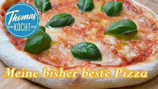 Pizzateig selber machen  so wird er richtig gut  Thomas kocht [upl. by Rozanna]