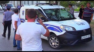 Bakida Lotu Avtobusda Dava Saldi  Polis Geldi [upl. by Treiber284]