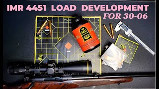 IMR 4451 LOAD DEVELOPMENT FOR 3006 [upl. by Arv]