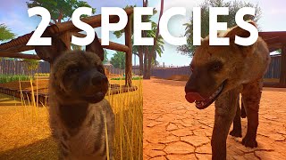 Adding 2 Species of Hyena to our Ethical Zoo [upl. by Anaerb283]