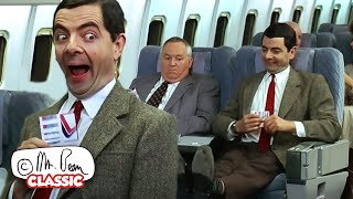 Mr Beans First Class Flight  Mr Bean The Movie  Classic Mr Bean [upl. by Acyssej]