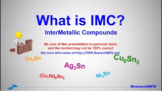 What is IMC Intermetallic Compounds part I IMC concept [upl. by Cornel]