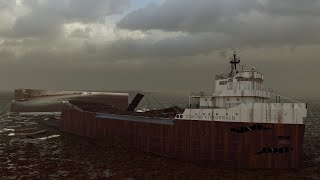 The Wreck of the Edmund Fitzgerald [upl. by Refeinnej25]