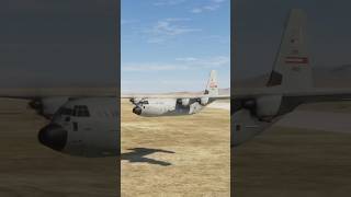 C130J Flies Low Over Desert [upl. by Elisee503]