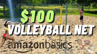 AmazonBasics Volleyball and Badminton Net  Review 2023 [upl. by Niven314]