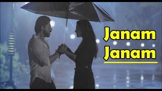 Janam Janam Lyrics  Arijit Singh  7clouds Hindi [upl. by Esir]