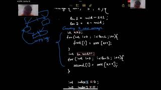 Merge Sort Algorithm Tarun UCSD MSDS [upl. by Mcginnis]