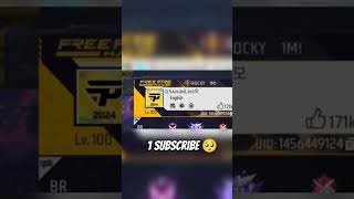 100 level complete 👑💪 viral shorts trending gaming ff freefire viral [upl. by Odnomra]