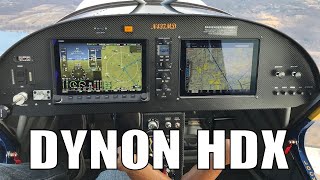 Flying with the DYNON HDX  Performance Numbers [upl. by Bannister720]