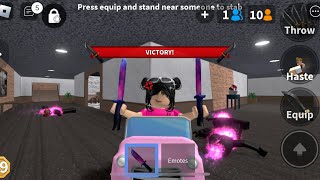 Mm2 mobile montage 2 all wins montage édit on phone gameplay [upl. by Furey]