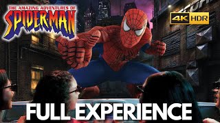 Universals Islands of Adventure Orlando SPIDERMAN FULL QUEUE and RIDE in 4K [upl. by Yanal347]