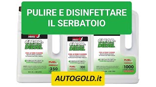 COME PULIRE IL SERBATOIO DIESEL E BENZINA additivo Power Service Clear Diesel [upl. by Gallagher]