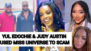 YUL EDOCHIE amp JUDY AUSTIN SCAM ON FLAVOUR WITH MISS UNIVERSE FAILED WOEFULLY 😢 queenmay shock [upl. by Lonna]