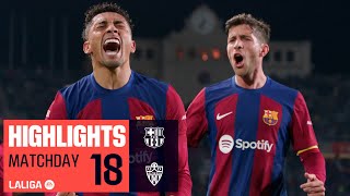 Resumen de FC Barcelona vs UD Almería 32 [upl. by Trever605]