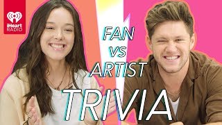 Niall Horan Goes Head to Head With His Biggest Fan  Fan Vs Artist Trivia [upl. by Windsor]