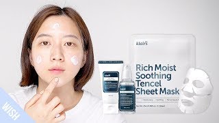 Routine to Strengthen Dry Sensitive Skin  KLAIRS Rich Moist Soothing Line [upl. by Ratcliff]