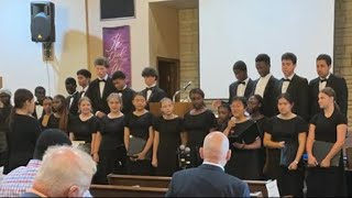 150 Years Church Anniversary Mankato MN USA 2024  Maple Wood Academy Choir [upl. by Uella]