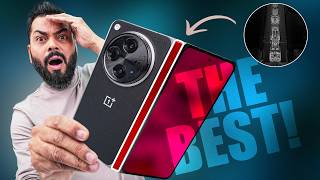 OnePlus Open Indian Retail Unit Unboxing amp First Look ⚡ The Best Foldable Phone [upl. by Doowrehs872]