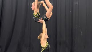 Spelthorne Acro Cup 2024  Sara amp Kate  Dynamic Feb18 [upl. by Deste581]