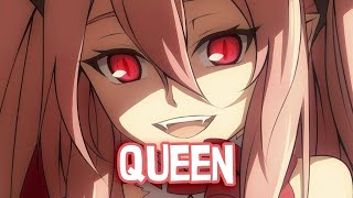 Nightcore  Queen Lyrics [upl. by Fernandez592]