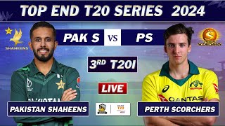 PAKISTAN vs PERTH SCORECHERS LIVE SCORES amp COMMENTARY  PAK SHAHEENS vs PERTH MATCH LIVE [upl. by Rayford844]