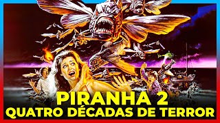 PIRANHA 2  ASSASSINAS VOADORAS 1981  QUATRO DÉCADAS DE TERROR [upl. by Yatnoj]