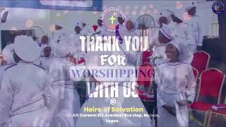 TOPIC Wings As A Dove  SUNDAY 22nd SEP 2024 HEIRS OF SALVATION CHURCH AYO NI O [upl. by Timmy538]