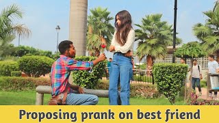 Proposing prank on my best friend  Imran Zehen [upl. by Zeuqcaj761]