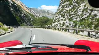 Driving in Gorges Du Verdon France [upl. by Brittne]