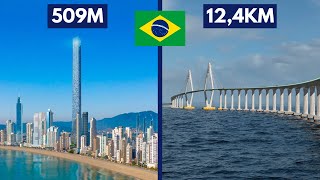 Top 6 Mega Projetos do Brasil em 2023 [upl. by Yrahk]